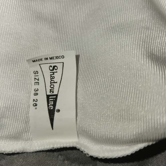 NWT Shadowline White Full Slip 38/26" - Picture 7 of 12